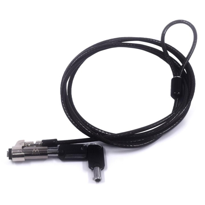 Cable seguridad ewent portatil llave 1.8m