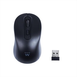 Raton inalambrico ewent ew3218 negro