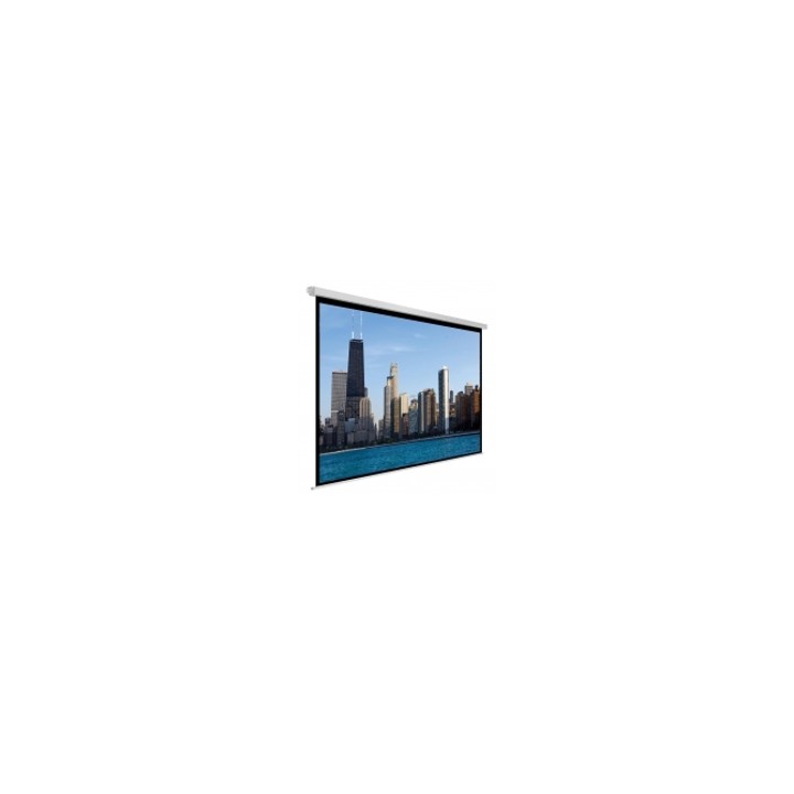 Pantalla manual nubi 170x127 matte white