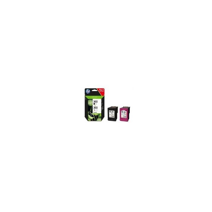Multipack hp x4d37ae nº302 negro y