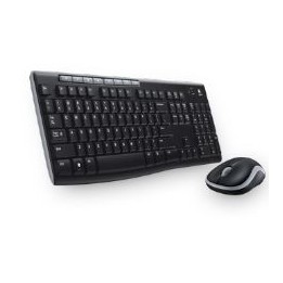 Teclado + mouse logitech mk270 optico