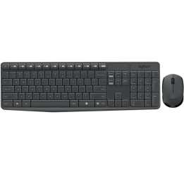Teclado + mouse logitech mk235 inalambrico
