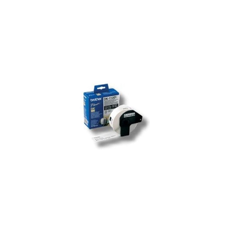 Etiquetas papel precortada brother dk11201 29