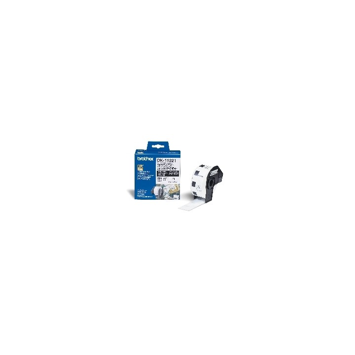 Etiquetas papel precortada brother dk11221 23