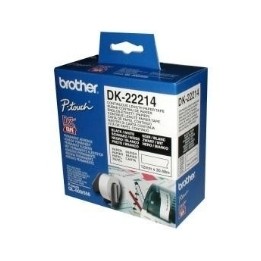 Etiquetas cinta continua brother blanca dk22214