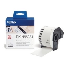 Etiquetas cinta continua brother dkn55224 papel