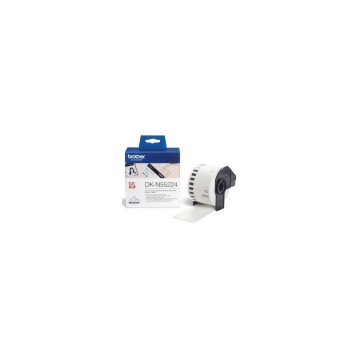 Etiquetas cinta continua brother dkn55224 papel