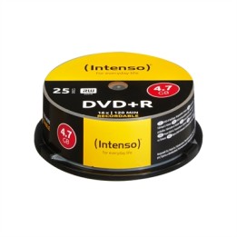 Tarrina dvd+r virgenes intenso 4.7gb 16x