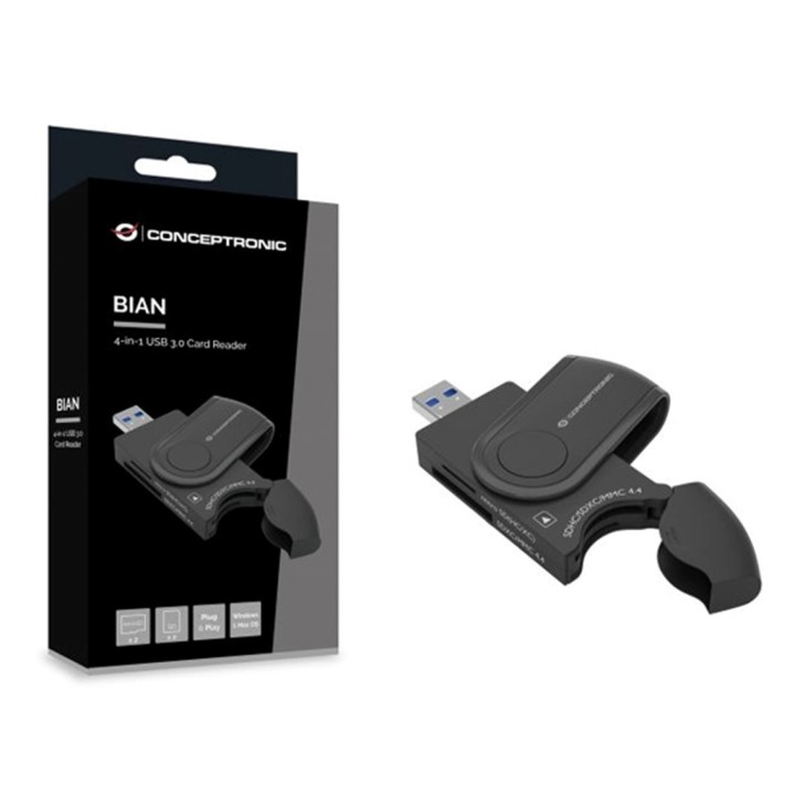 Lector tarjetas externo usb 3.0 4