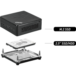 Adaptador hdd mini ordenador msi cubi