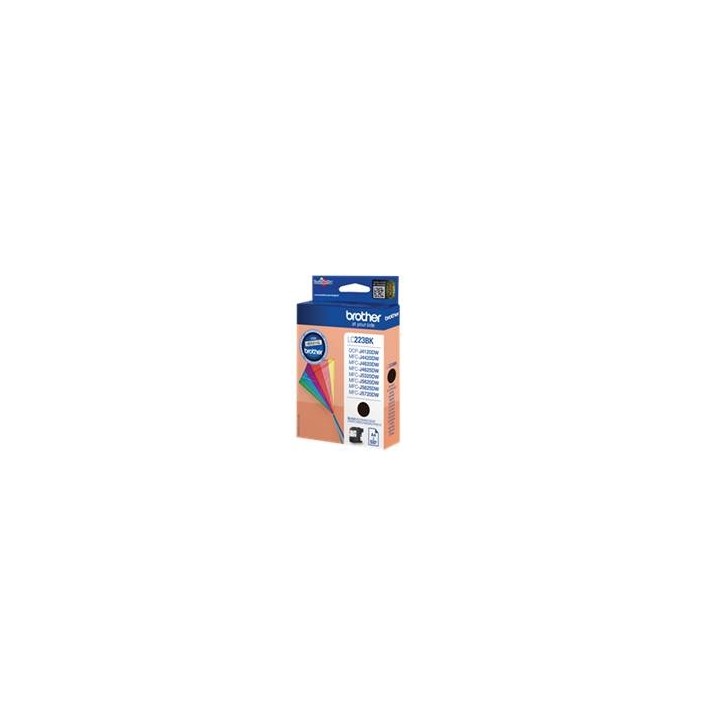 Cartucho tinta brother lc223bkbp negro 550