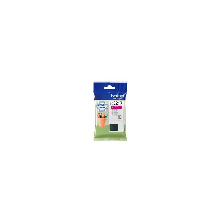 Cartucho tinta brother lc3217m magenta 550