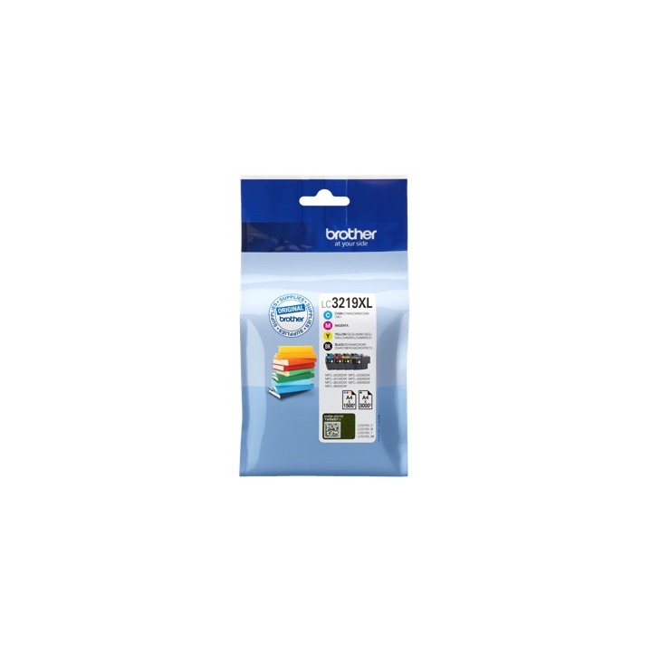 Pack cartuchos tinta brother lc3219xlval negro