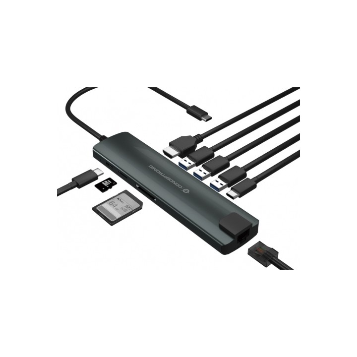 Adaptador conceptronic usb tipo c 9