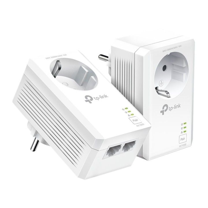 Kit adaptadores powerline tp - link tl - pa7027p kit