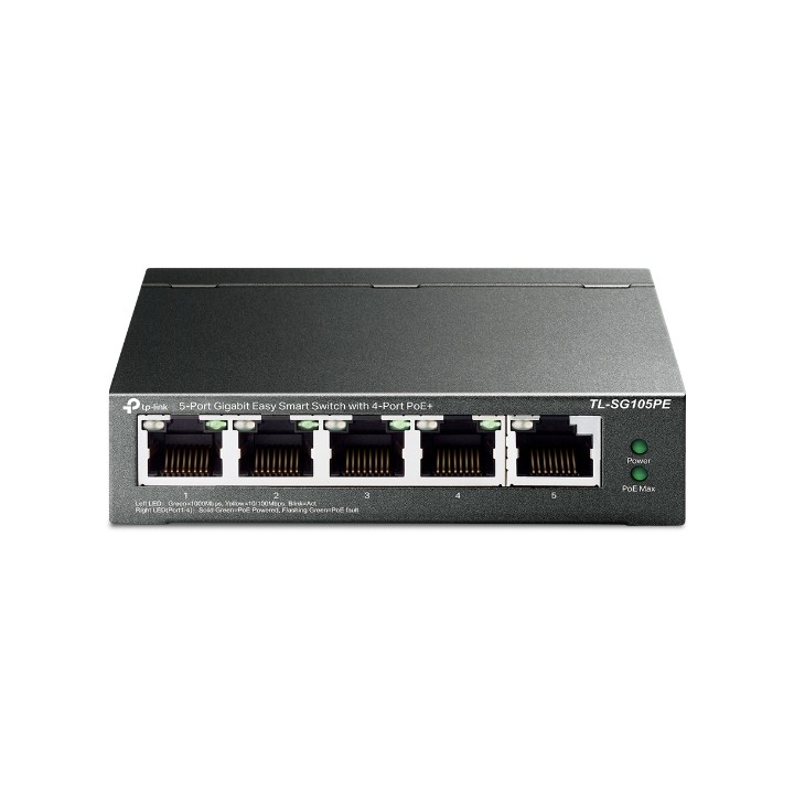 Switch 5 puertos tp - link tl - sg105pe easy