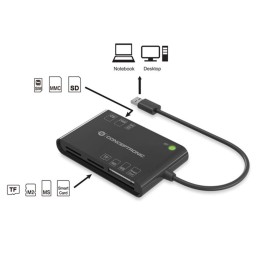 Lector tarjetas externo conceptronic usb 2.0