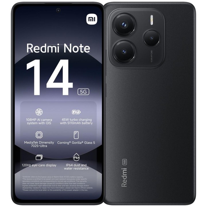 Movil xiaomi redmi note 14 5g
