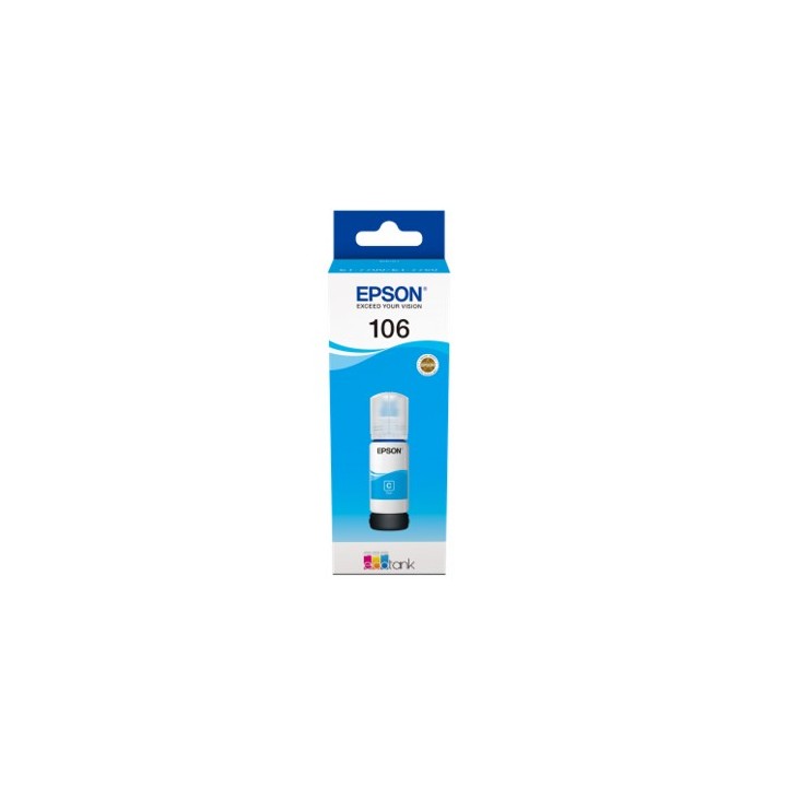 Cartucho tinta epson c13t00r240 106 ecotank