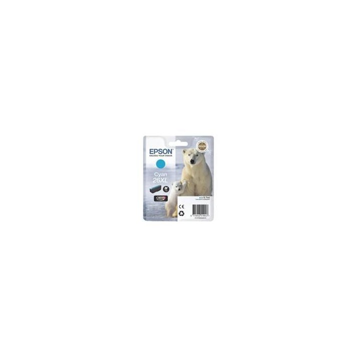 Cartucho tinta epson t263240 cian xl