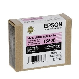 Cartucho tinta epson t580b magenta vivo
