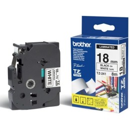 Cinta laminada brother tze241 12mm x