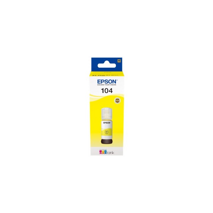 Cartucho ecotank epson 104 amarillo ink