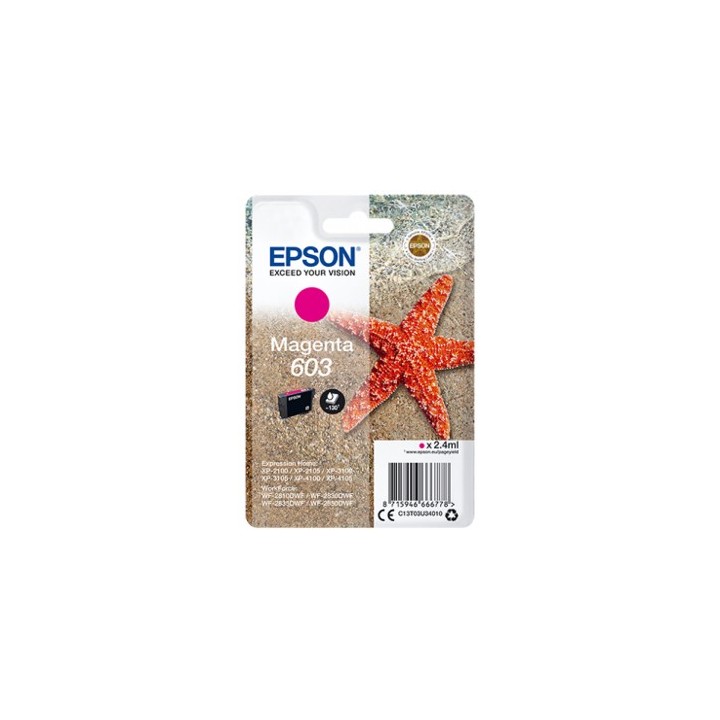 Cartucho tinta epson c13t03u34010 singlepack magenta