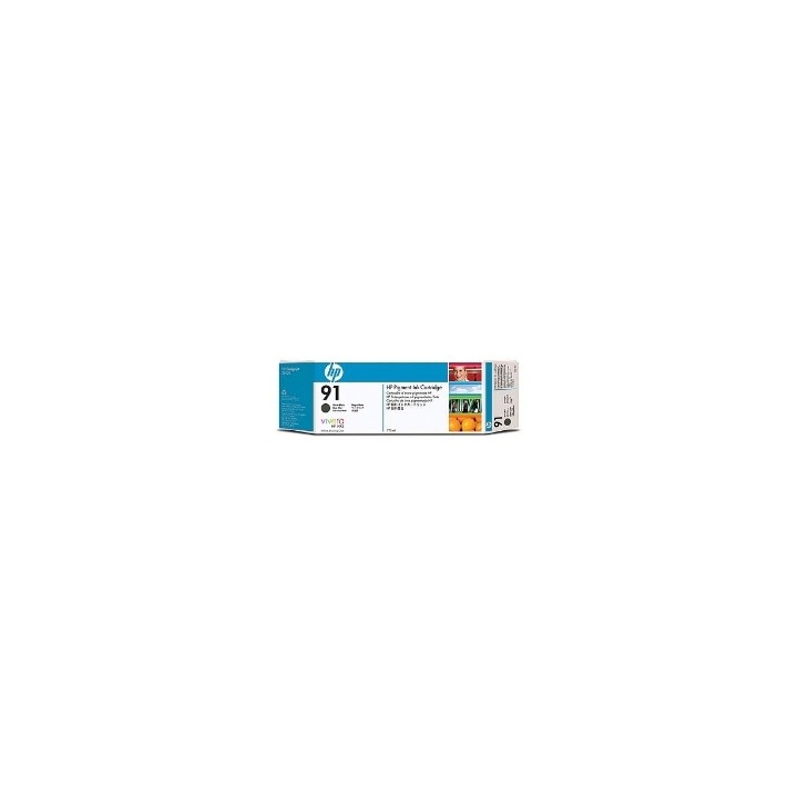 Cartucho tinta hp 91 c9464a negro