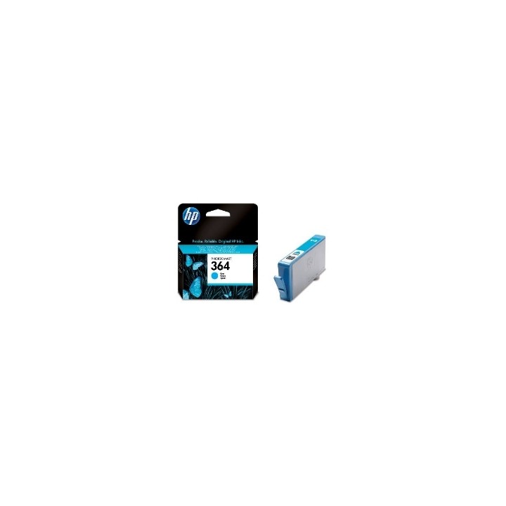 Cartucho tinta hp 364 cb318ee cian