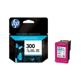 Cartucho tinta hp 300 cc643ee tricolor