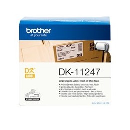 Etiquetas papel precortada brother dk11247 103