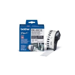 Etiquetas cinta continua brother blanca dk22210