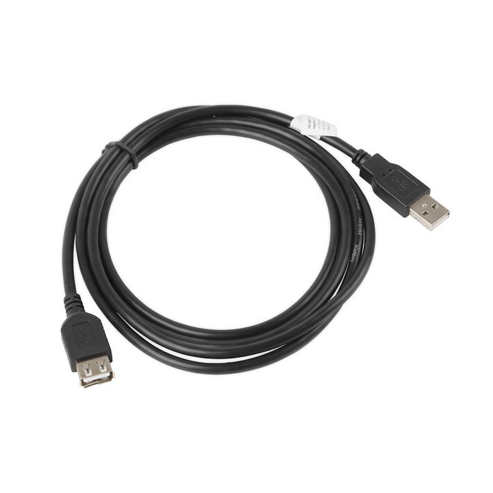 Cable alargador lanberg usb 2.0 macho