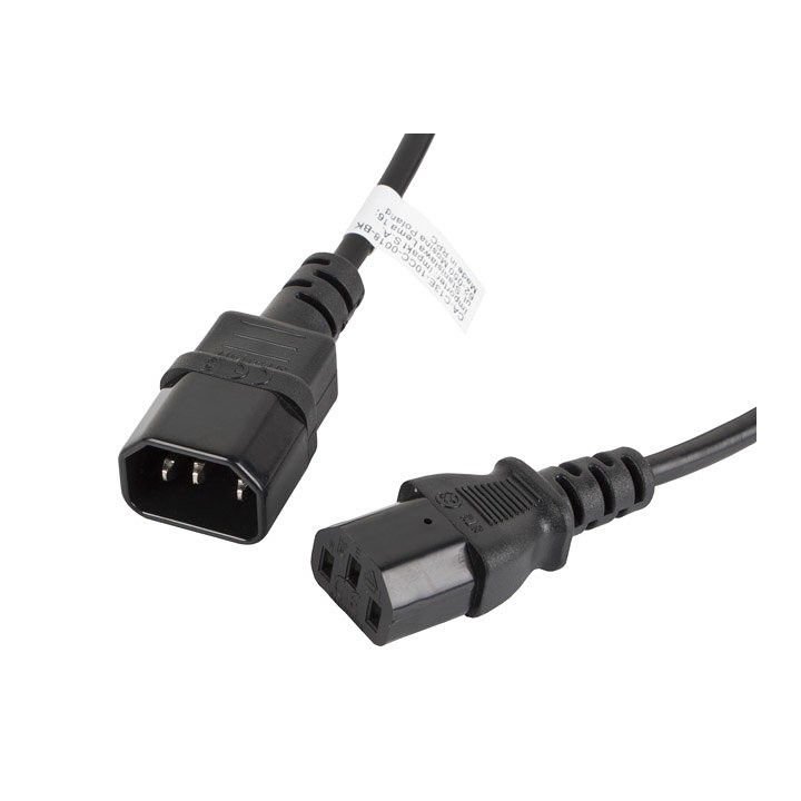 Cable alargador lanberg alimentacion cpu iec320