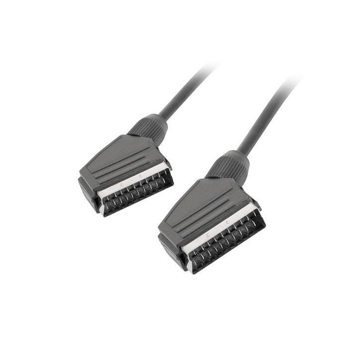 Cable euroconector lanberg macho macho 1.8m