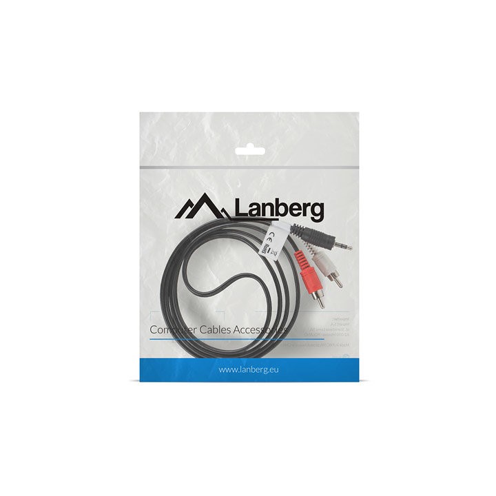 Cable estereo lanberg mini jack 3.5mm