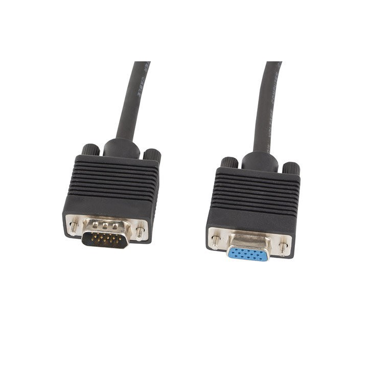 Cable lanberg vga macho hembra ferrita