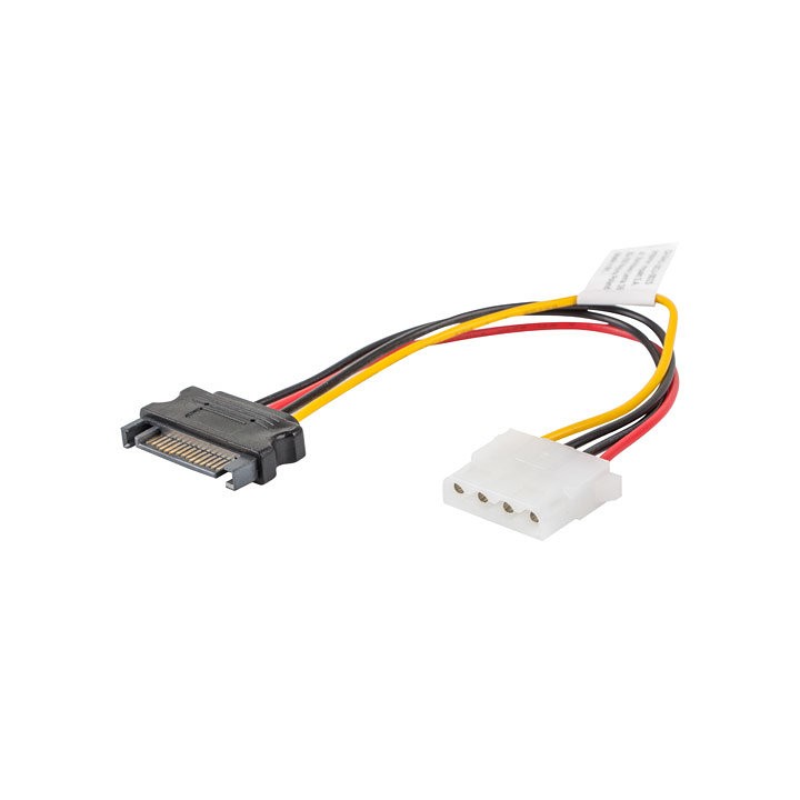 Cable alimentacion lanberg molex hembra sata
