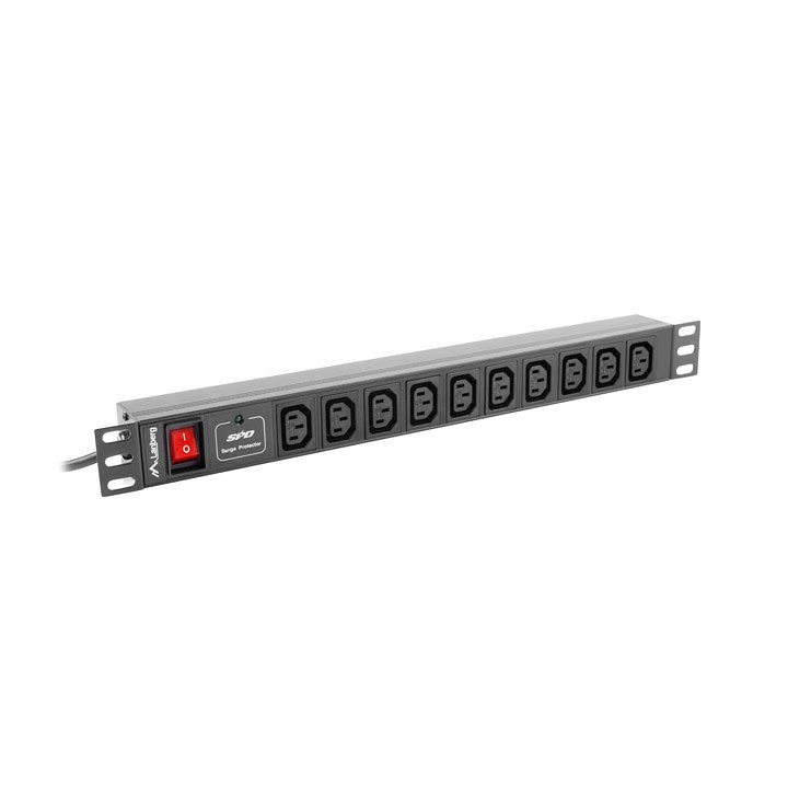 Regleta lanberg 1u 10a rack 19