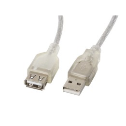 Cable alargador lanbergusb 2.0 macho hembra