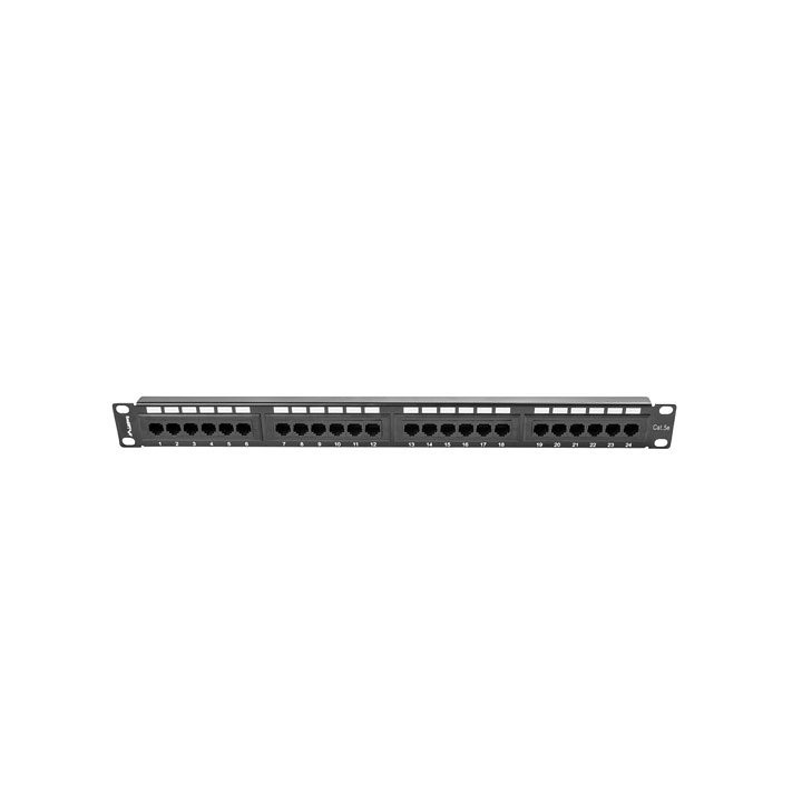 Patch panel lanberg cat.5e utp 24
