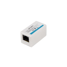Adaptador lanberg cat5.e utp rj45 hembra