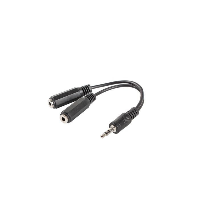 Adaptador lanberg jack stereo macho a