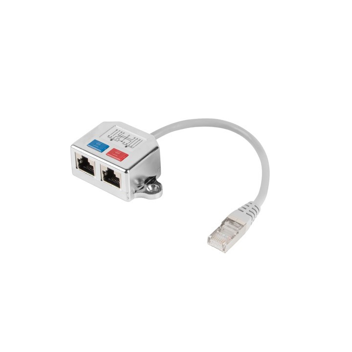 Adaptador lanberg splitter ethernet ftp rj45