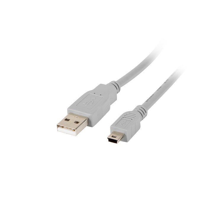 Cable usb lanberg 2.0 macho mini