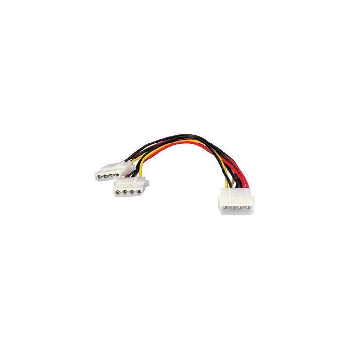 Duplicador cable alimentacion atx equip conector