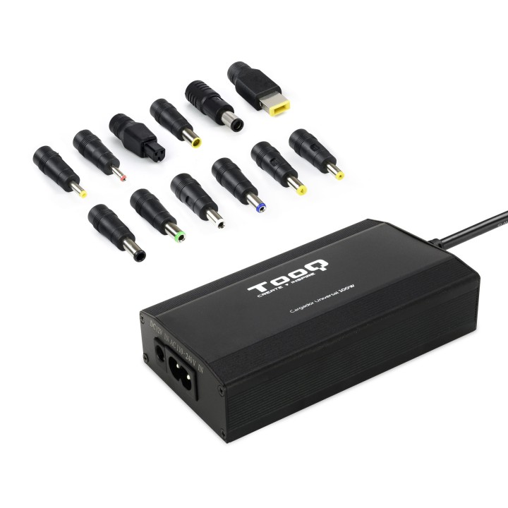 Cargador portatil universal tooq tqlc - 100bs01m 100w