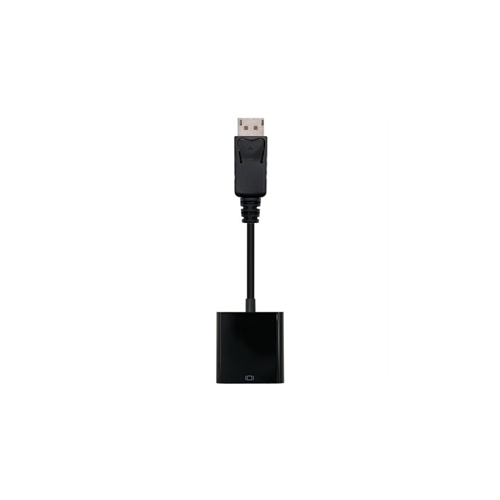 Adaptador displayport a svga nanocable macho - hembra
