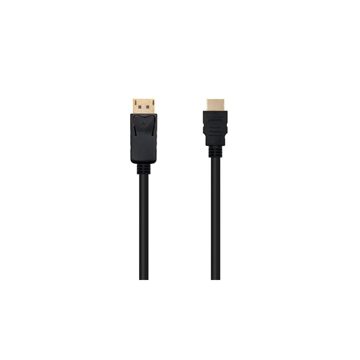 Cable displayport a hdmi nanocable 2m